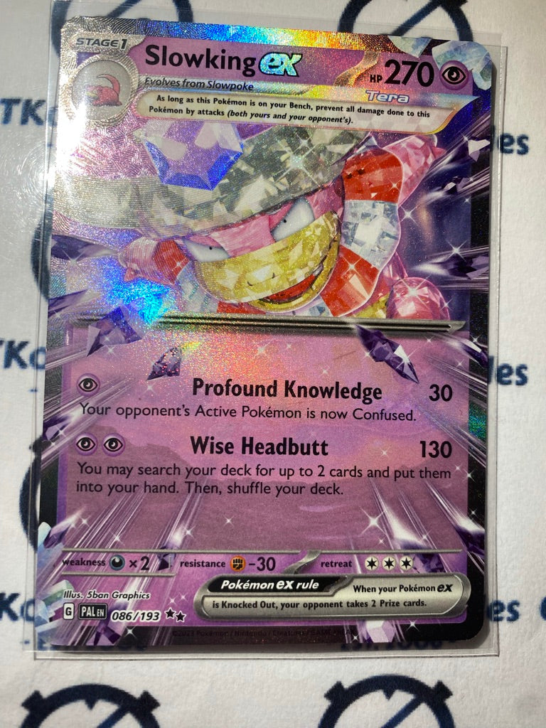 Slowking EX #086/193 2023 Scarlet & Violet Paldea Evolved Pokemon Card Slowking EX #086/193 2023 Scarlet & Violet Paldea Evolved Pokemon Card