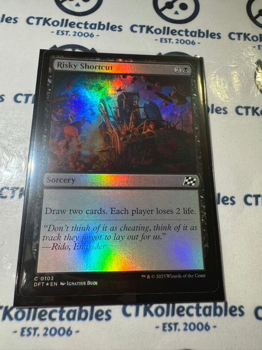 2025 Magic The Gathering AETHERDRIFT  Risky Shortcut # C 0103 Foil
