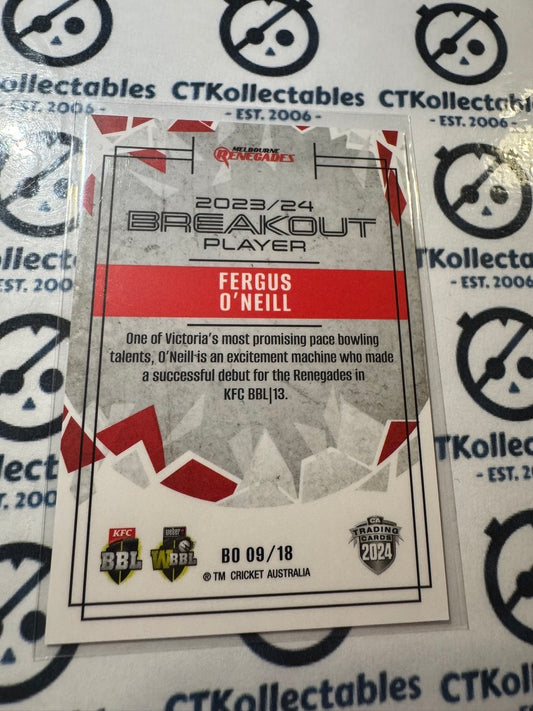 2024/25 TLA Cricket Traders Fergus O'Neil Breakout BO09/18 Renegades