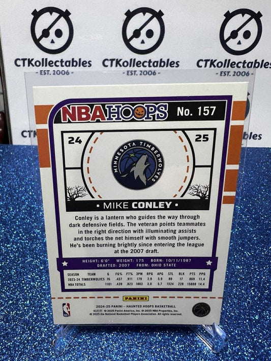 2024-25 Panini NBA HAUNTED HOOPS Orange Pumpkin #157 Mike Conley