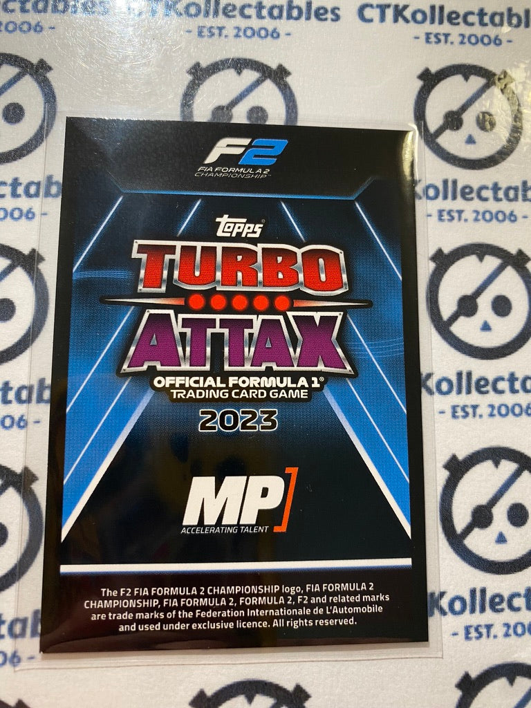 2023 Topps Turbo Attax F1 -Foil Felipe Drugovich (2022 Topps Awards) #306 F2