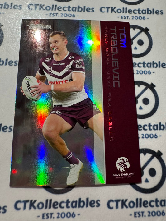 2025 NRL Traders Silver Parallel PS 063 TOM TRBOJEVIC SEA EAGLES