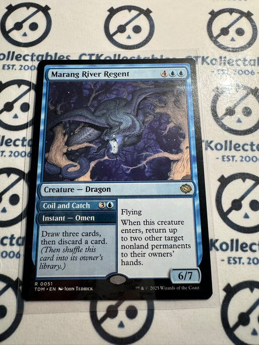 Magic The Gathering Tarkir Dragonstorm 0051 Marang River Regent R