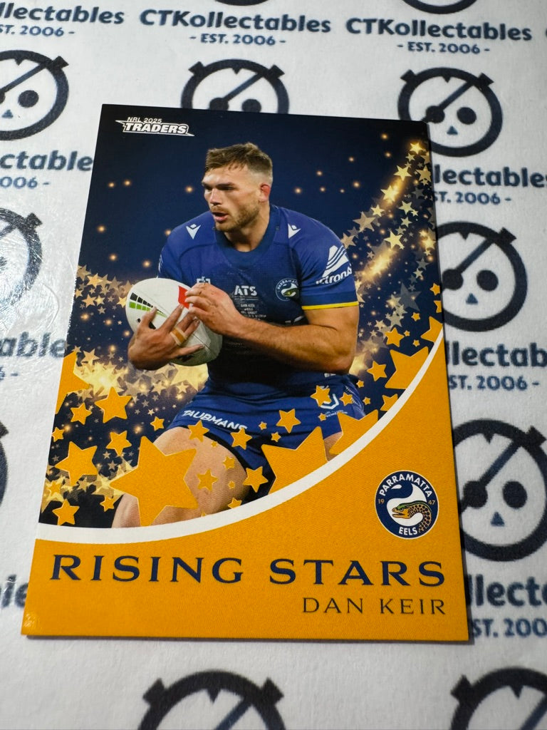 2025 NRL Traders Rising Stars RS 32 / 51 EELS DAN KEIR