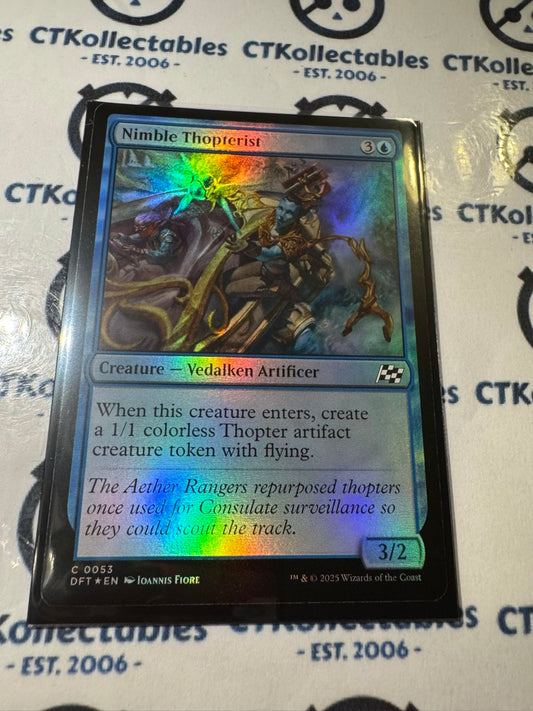 2025 MTG AETHERDRIFT Nimble Thoterist # C 0053 Foil