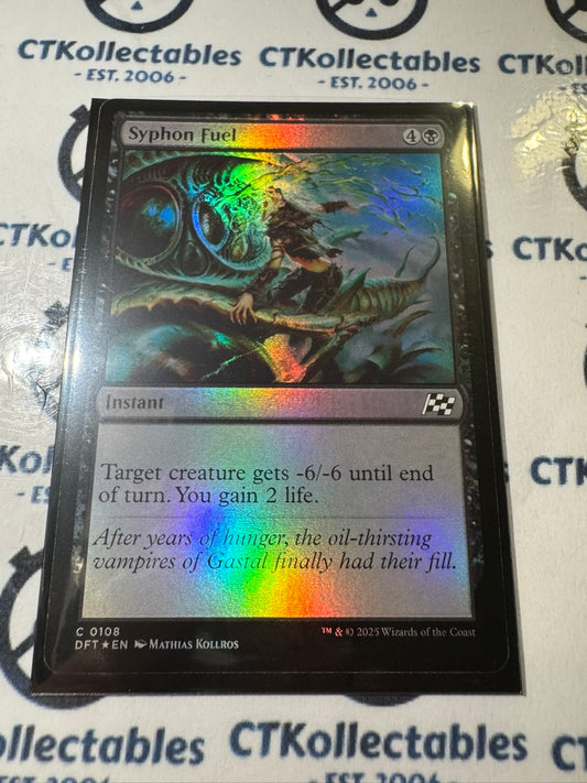 2025 Magic The Gathering AETHERDRIFT  Syphon Fuel # C 0108 Foil