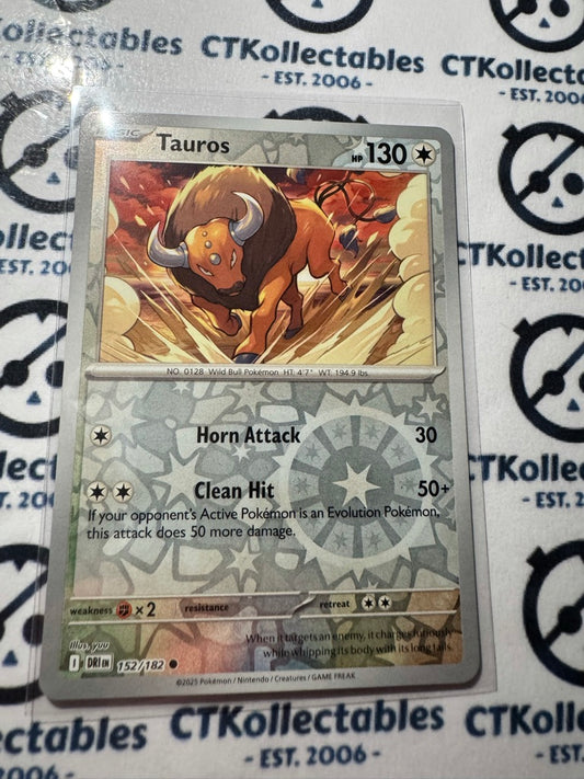 Tauros Scarlet & Violet Destined Rivals #152/182 Reverse Holo