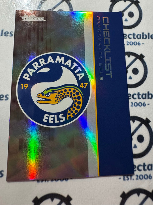 2025 NRL Traders Silver Parallel PS 0091 EELS CHECKLIST