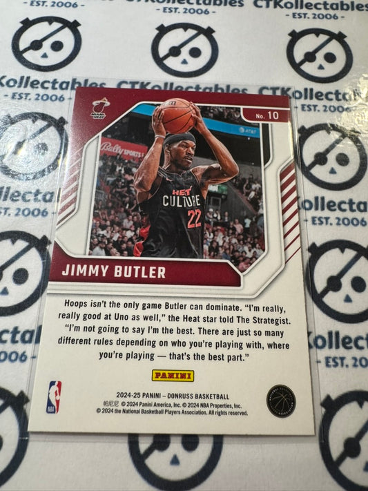 2024-25 NBA Panini Donruss Jimmy Butler Franchise Features #10 Heat