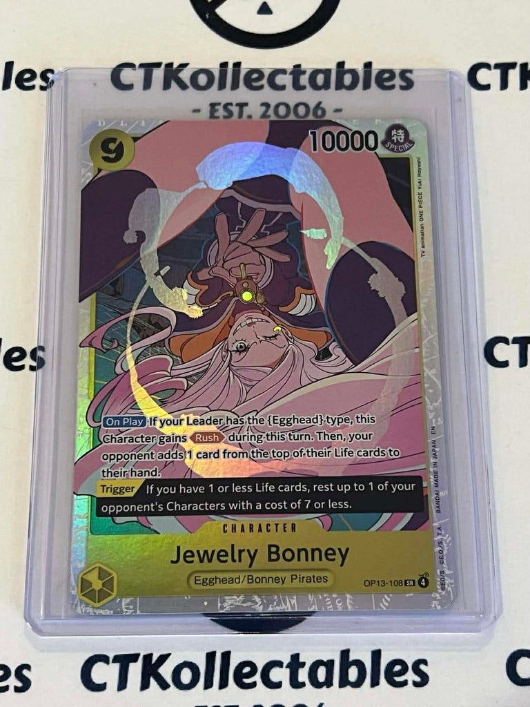 One Piece - Carrying on his will Super Rare OP13-108 – Jewelry Bonney