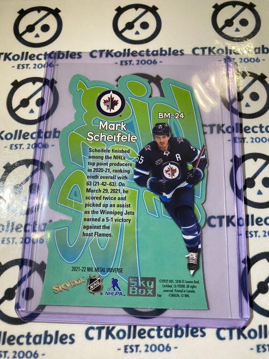 2021/22 Skybox NHL Metal Universe Big Man On Ice Mark Scheifele #BM-24 Jets