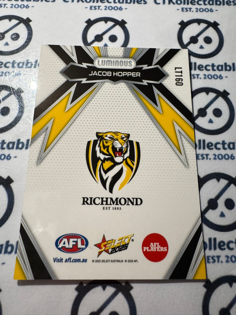 2025 AFL Footy Stars Thunderbolt LT160 Jacob Hopper Tigers