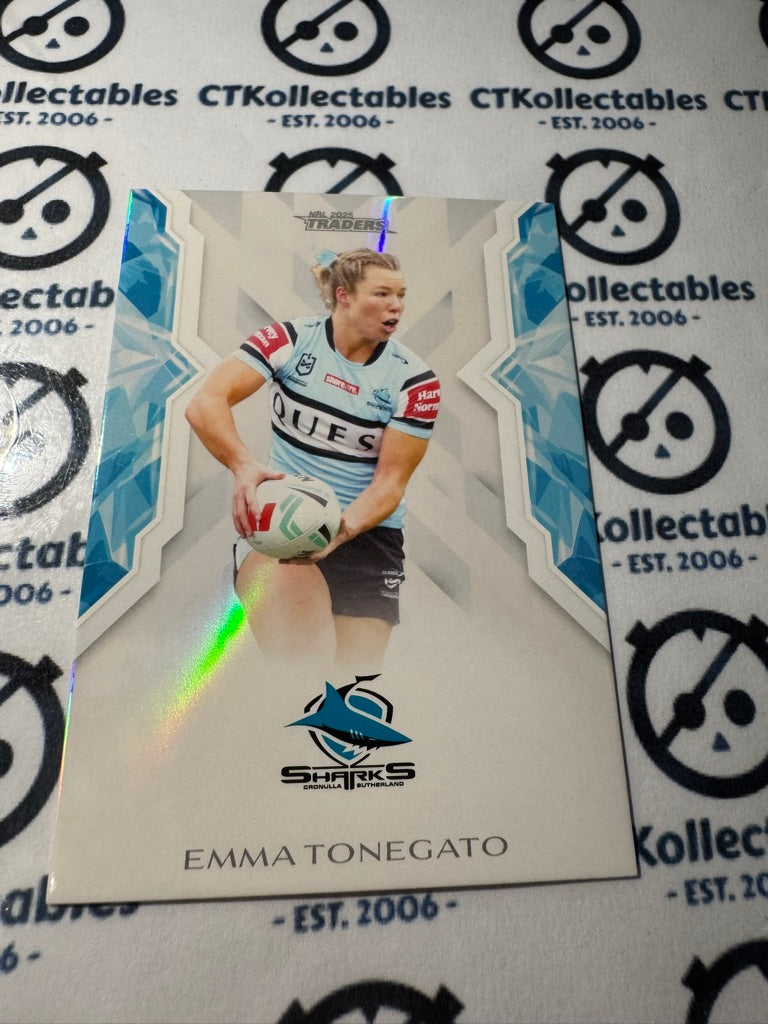 2025 NRL Traders NRWL WOMENS W 21 / 70 SHARKS EMMA TONEGATO