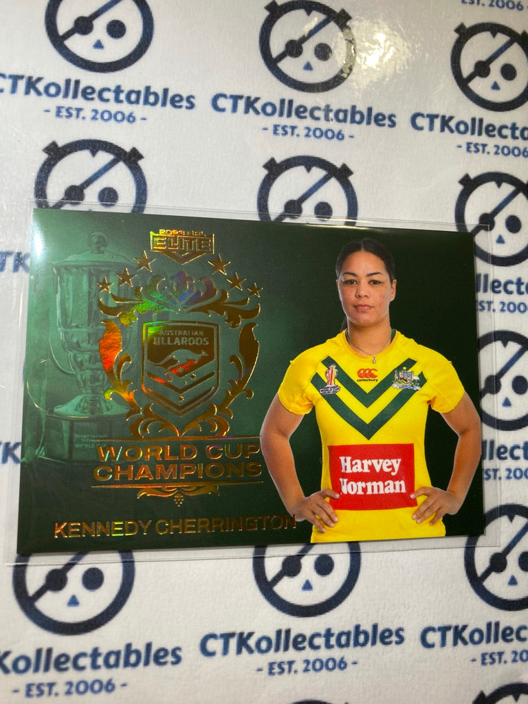 2023 NRL Elite World Cup Champions - Kennedy Cherrington WCC26/36