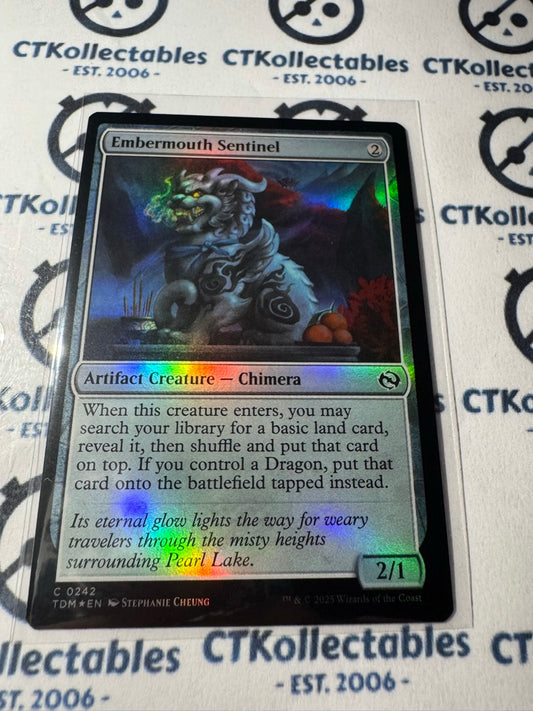 Magic The Gathering Tarkir Dragonstorm 0242 Embermouth Sentinel C