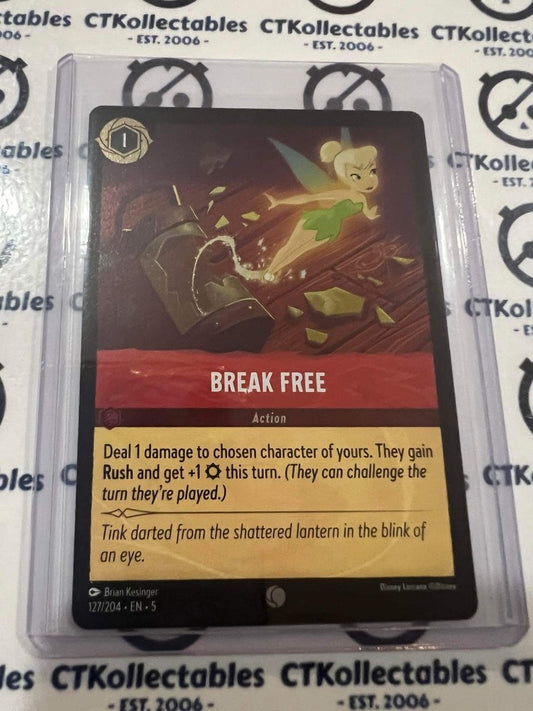 2024 Disney Lorcana Shimmering Skies COLD Foil Break Free 127/204