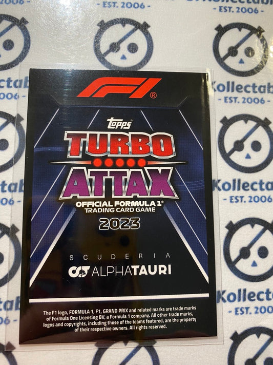 2023 Topps Turbo Attax F1 -Foil Nyck De Vries Superstar #289
