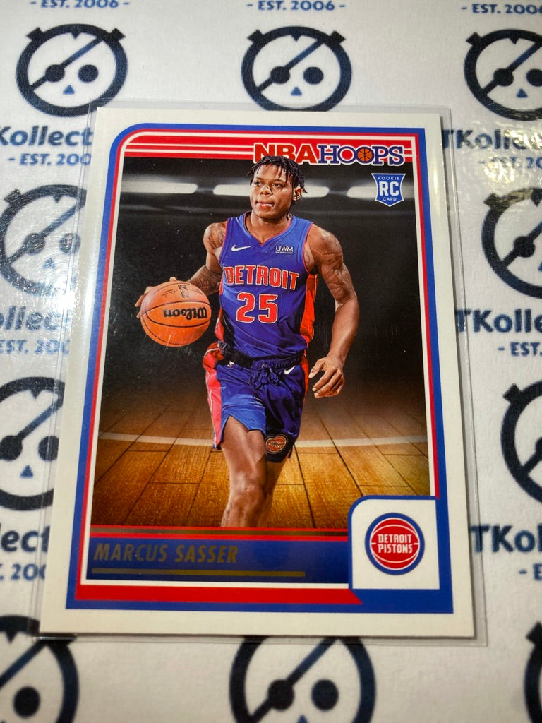 2023-24 Panini NBA HOOPS Marcus Sasser rookie card RC #260 Pistons