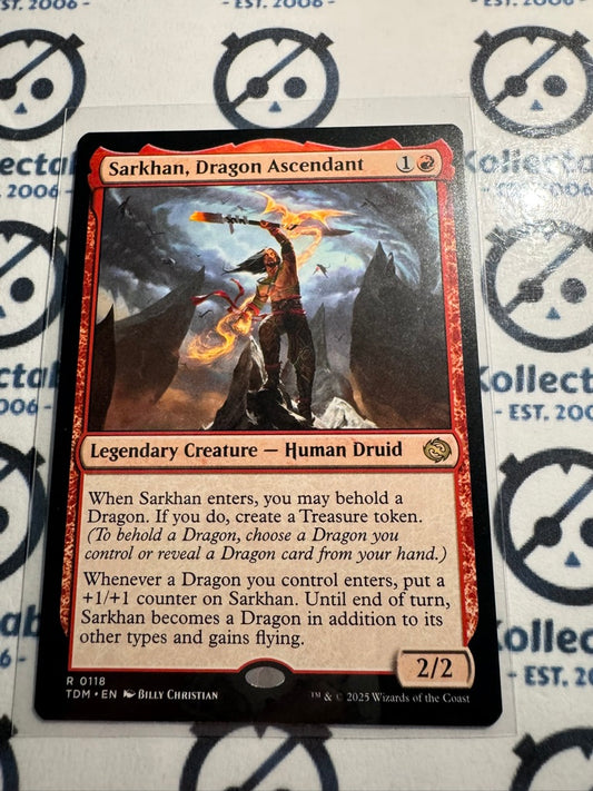 Magic The Gathering Tarkir Dragonstorm 0118 Sarkhan, Dragon Ascendant R