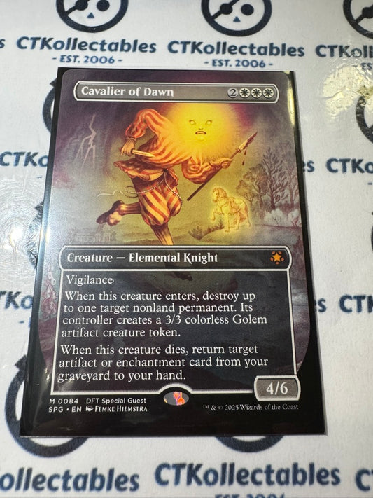 2025 Magic The Gathering AETHERDRIFT Cavalier Of Dawn Special Guest #0084