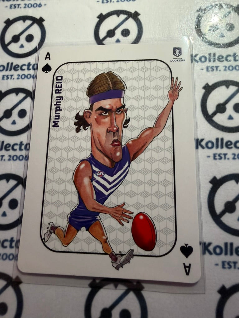 2026 Teamcoach AFL Wildcard Playing Cards Murphy Reid Dockers