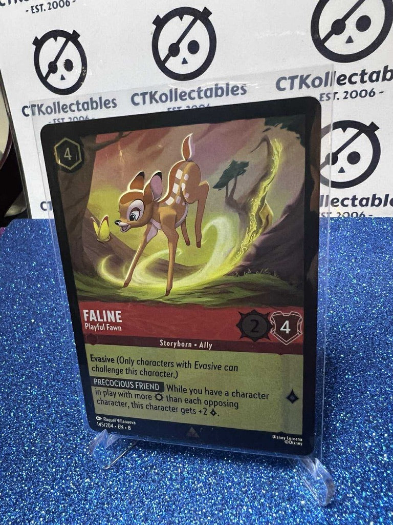 Disney Lorcana -Reign of Jafar FOIL- 145/204 Faline - Playful Fawn R