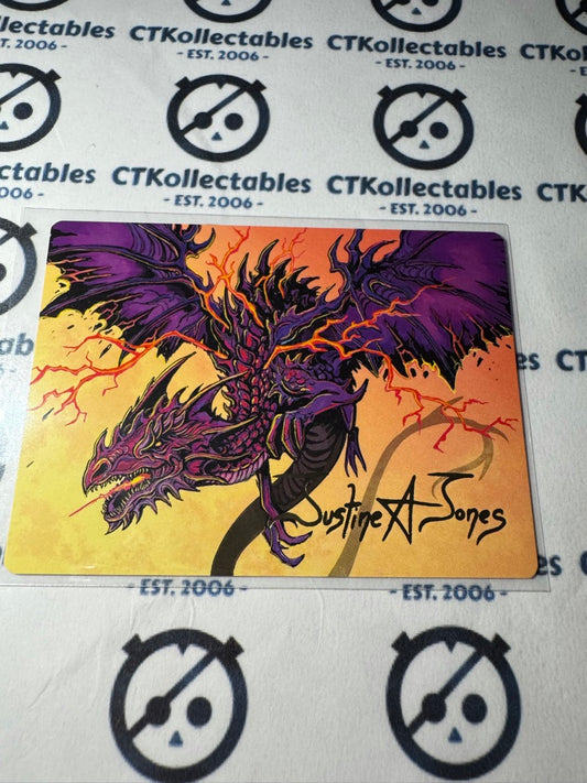 Magic The Gathering Tarkir Dragonstorm 35/54 Art Series Stormshriek Feral SIGNATURE