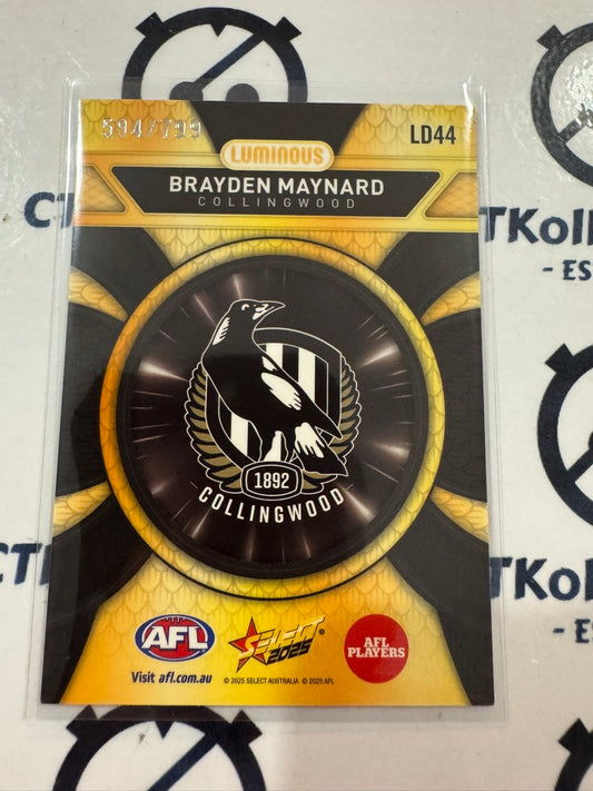 2025 AFL Footy Stars Luminous Brayden Maynard Dragon Scales #LD44 #594/799