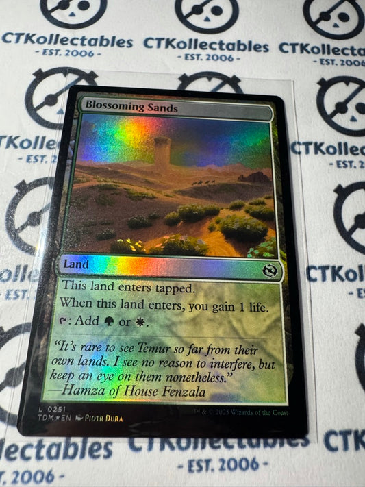 Magic The Gathering Tarkir Dragonstorm 0251 Blossoming Sands C