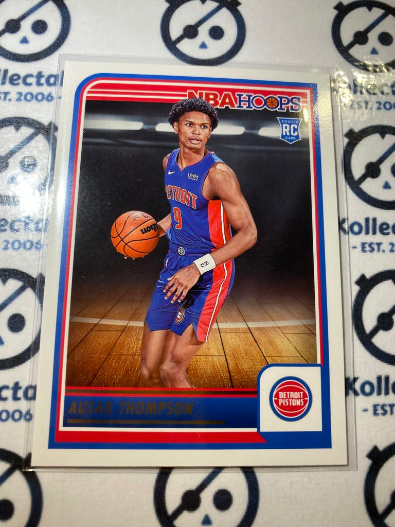 2023-24 Panini NBA HOOPS Ausar Thompson rookie card RC #255 Pistons