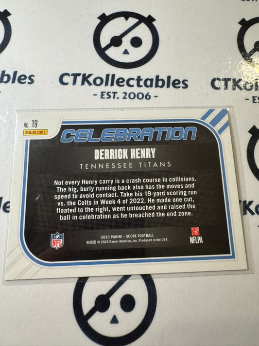2023 NFL Score CELEBRATION #19 Derrick Henry Tennessee Titans