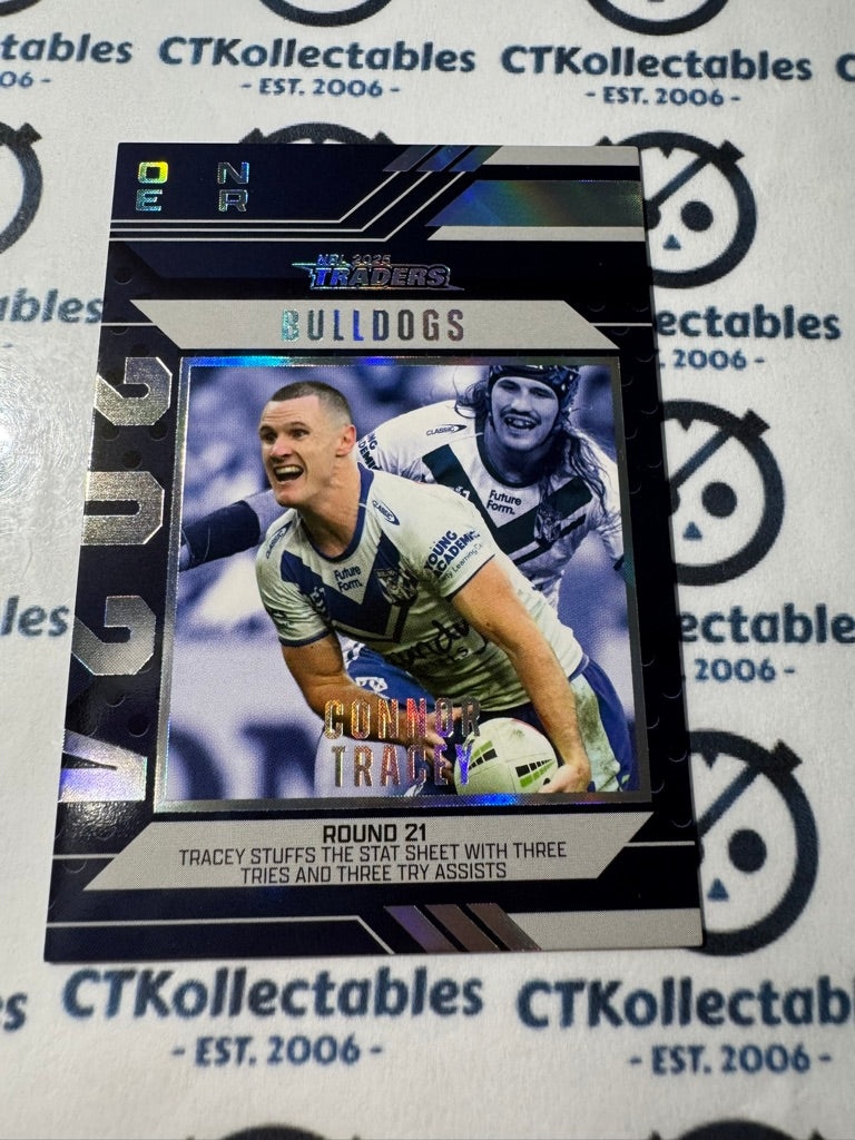 2025 NRL Traders Season To Remember SR 09 / 51 BULLDOGS CONNOR TRACEY
