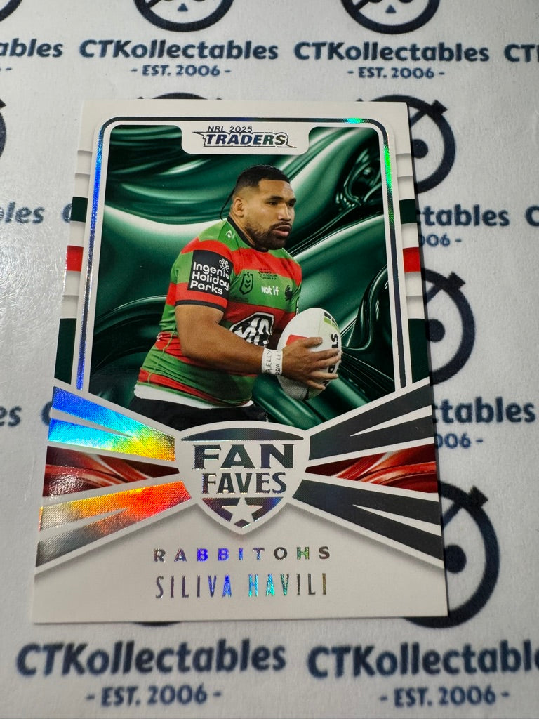 2025 NRL Traders Fan Faves FF 37 / 51 RABBITOHS SILIVA HAVILI