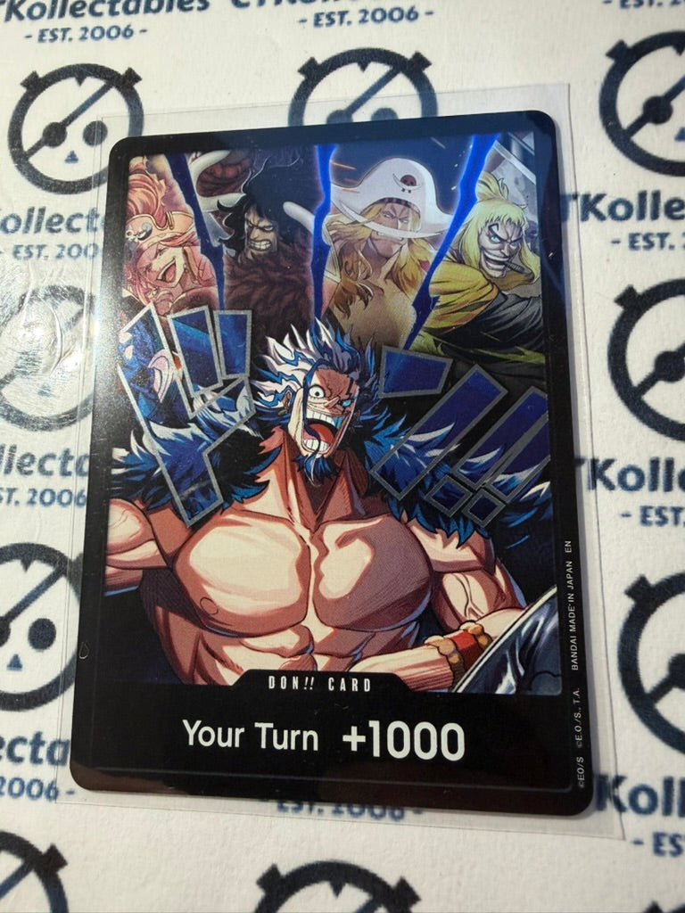 Rocks.D.Xebec DON Card OP17 One Piece The World's Strongest Warrior ENG