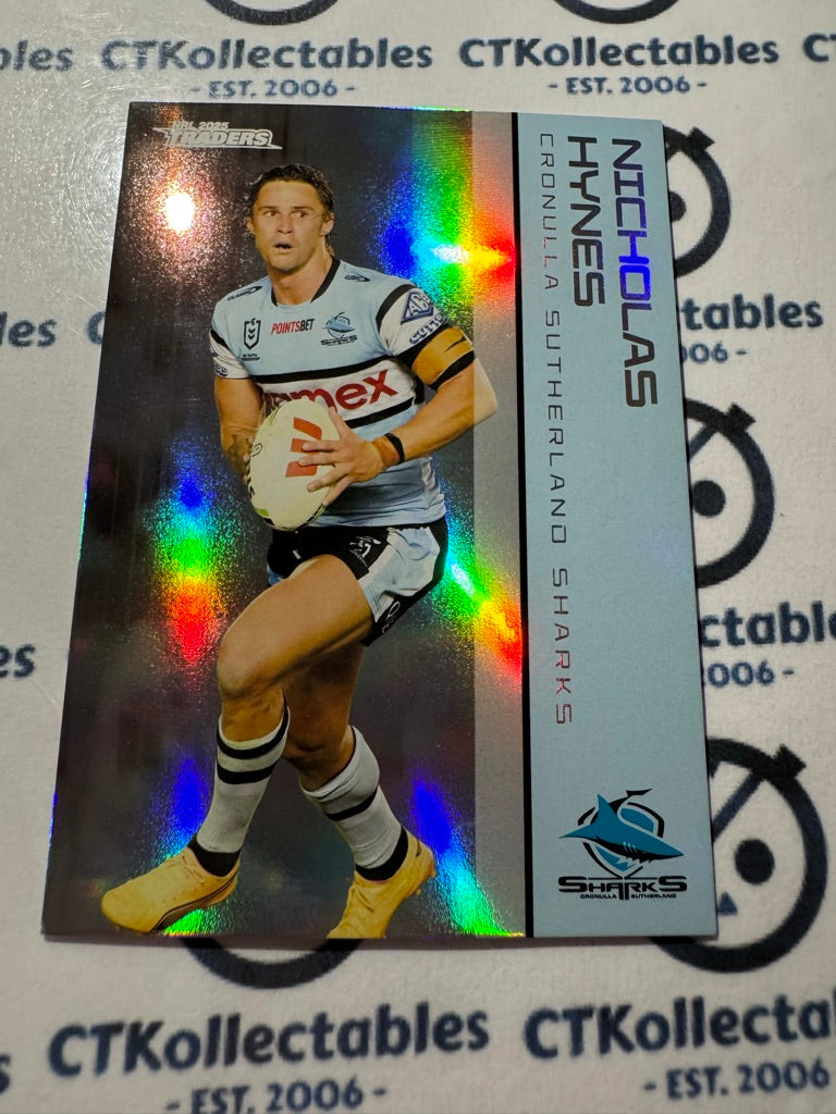 2025 NRL Traders Silver Parallel PS 031 NICHOLAS HYNES SHARKS