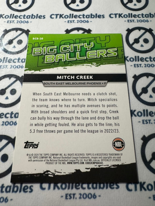 2023-24 Topps NBL Mitch Creek Big City Ballers #BCB-20 Phoenix