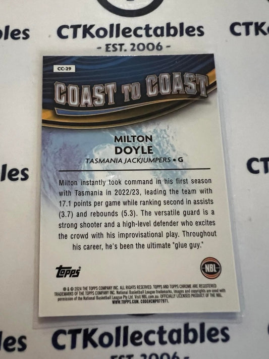 2023-24 Topps NBL Chrome Milton Doyle Coast to Coast #CC-29 Jackjumpers