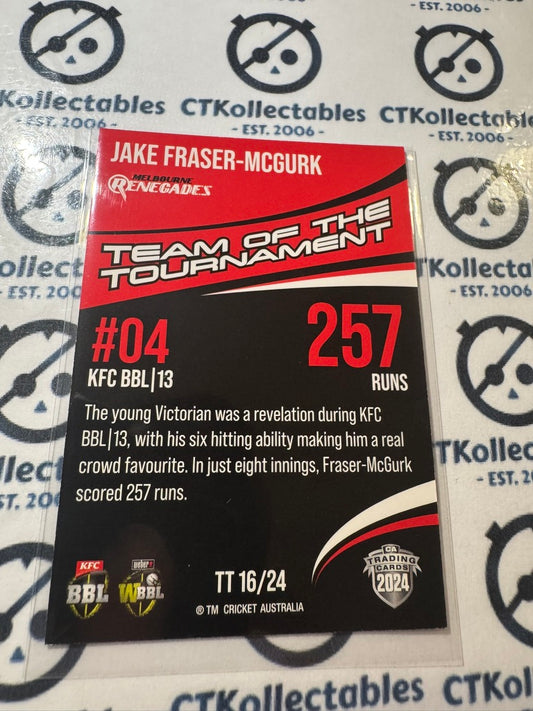 24/25 TLA Cricket Traders Jake Fraser-Mcgurk Team of the tournament TT16/24