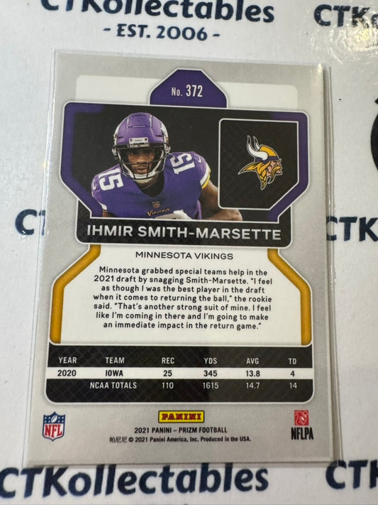 2021 NFL Panini Prizm Rookie Card RC #372 Ihmir Smith-Marsette RC