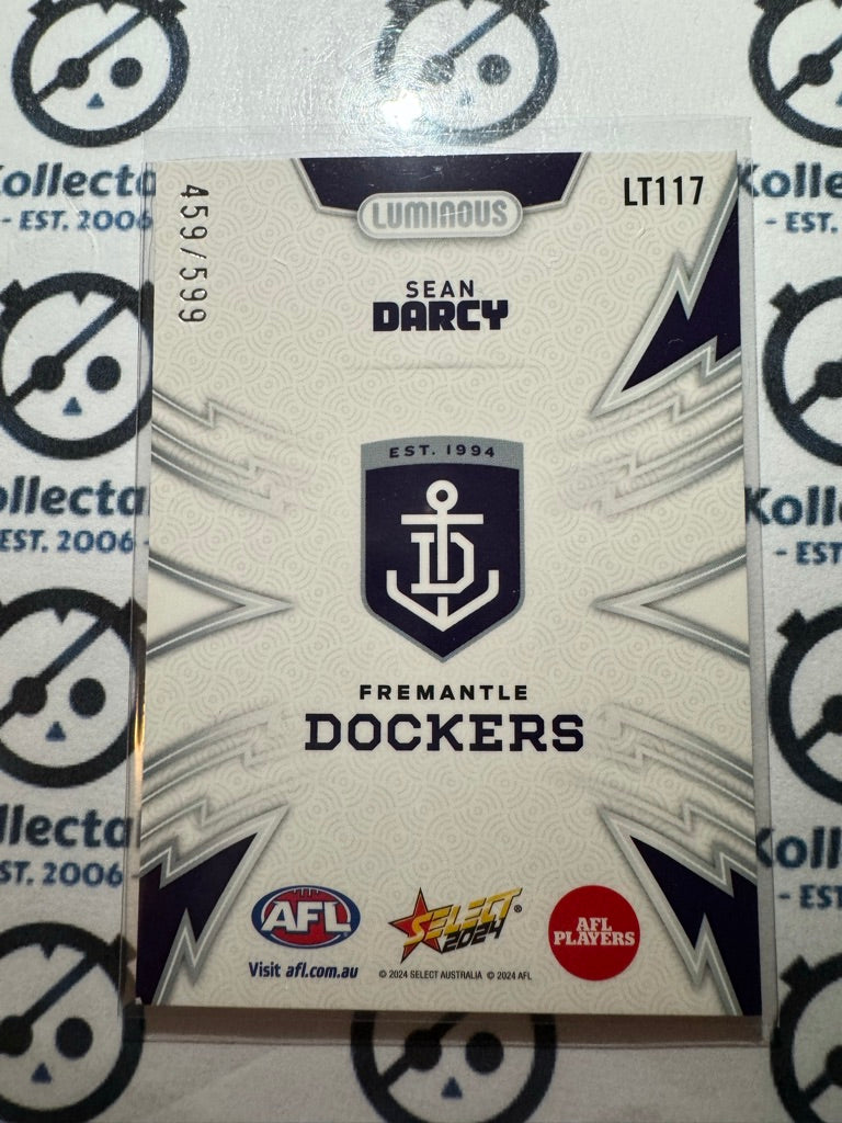 2024 AFL Footy Stars Luminous Thunderbolt Sean Darcy #459/599
