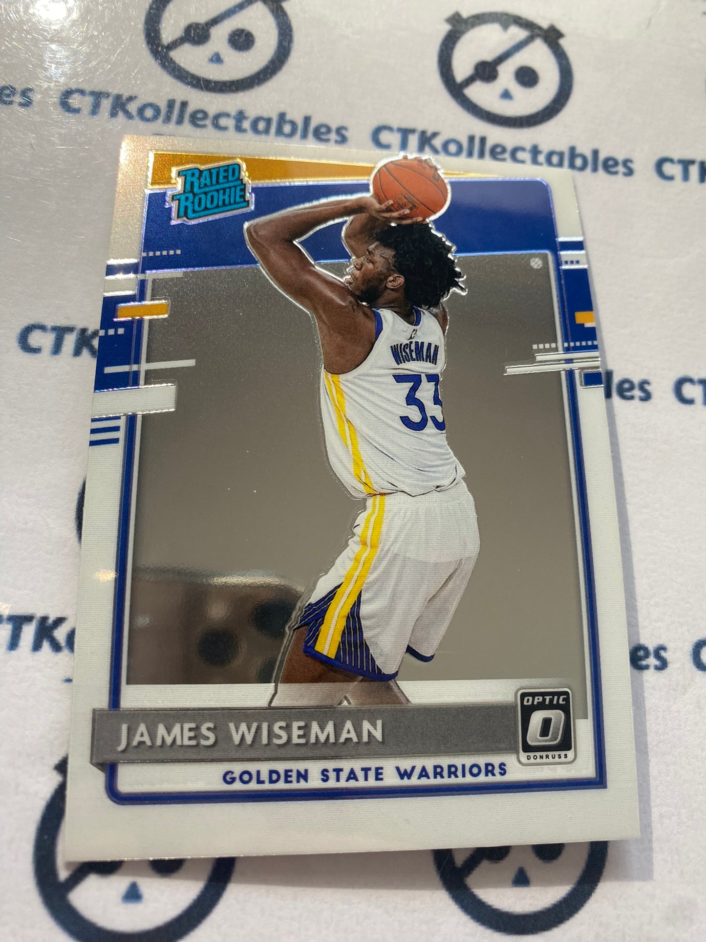 2020-21 NBA Optic James Wiseman Rated Rookie #152 Warriors