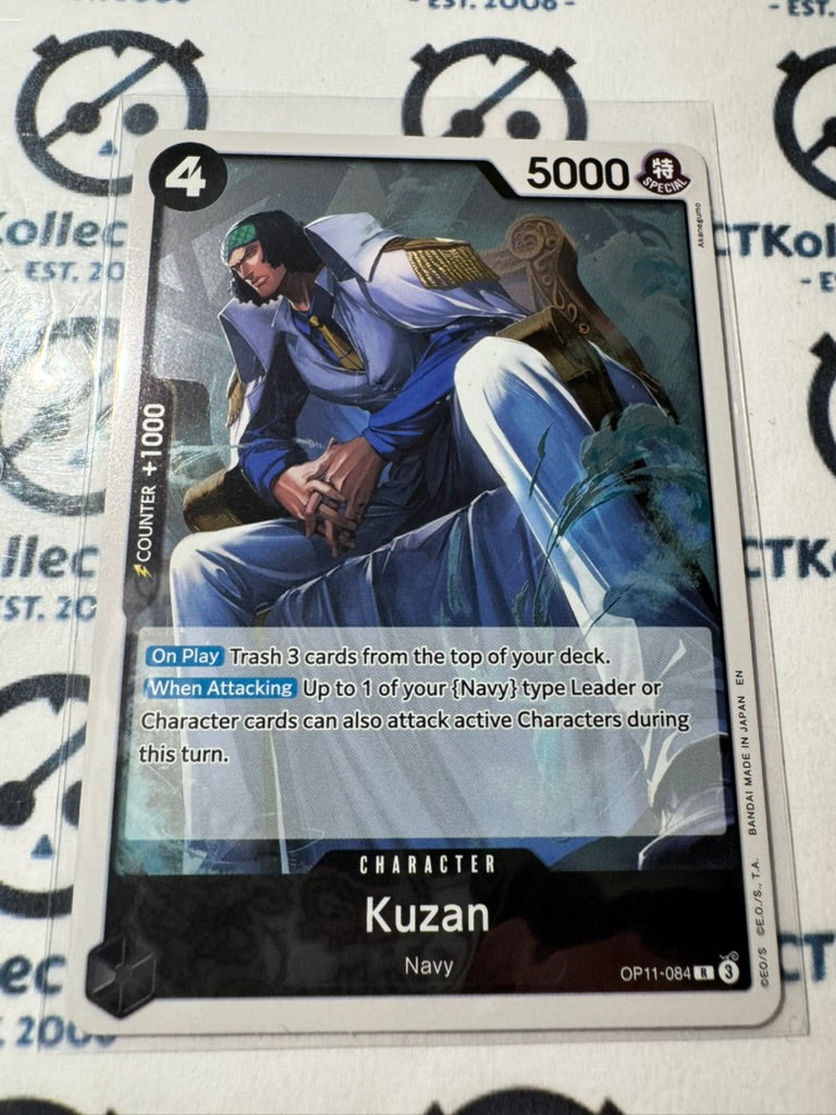 One Piece TCG Kuzan OP11-084 FOIL A Fist of Divine speed NM/M