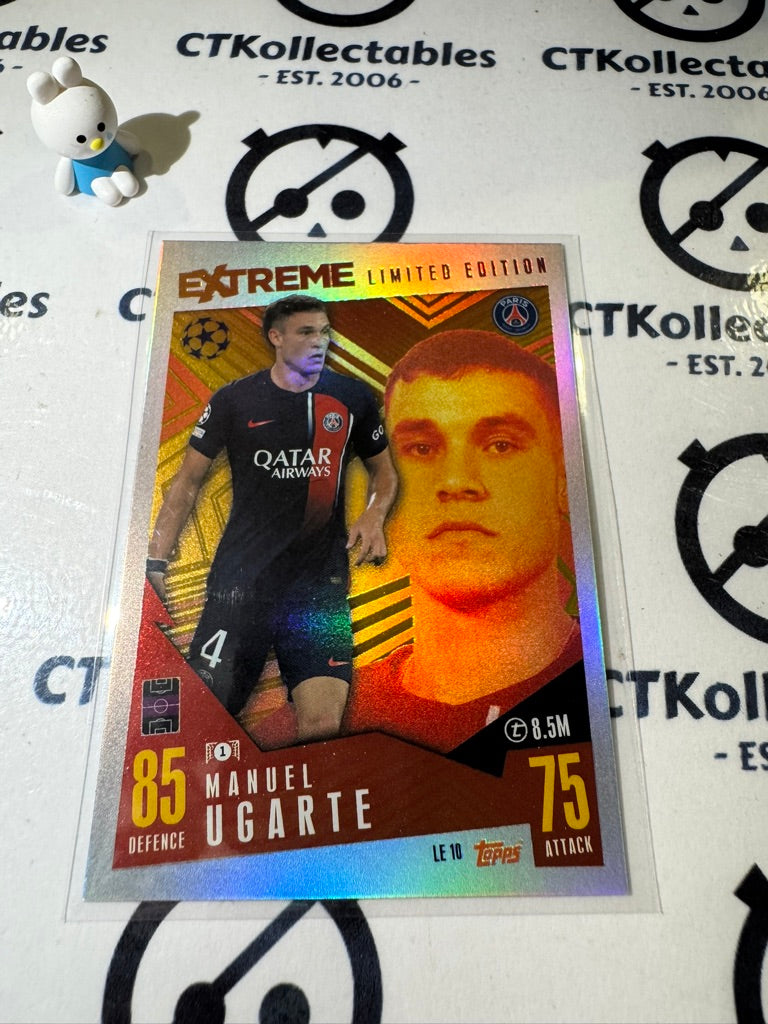 2023-24 TOPPS MATCH ATTAX MANUEL UGARTE EXTREME LIMITED EDITION #LE 10