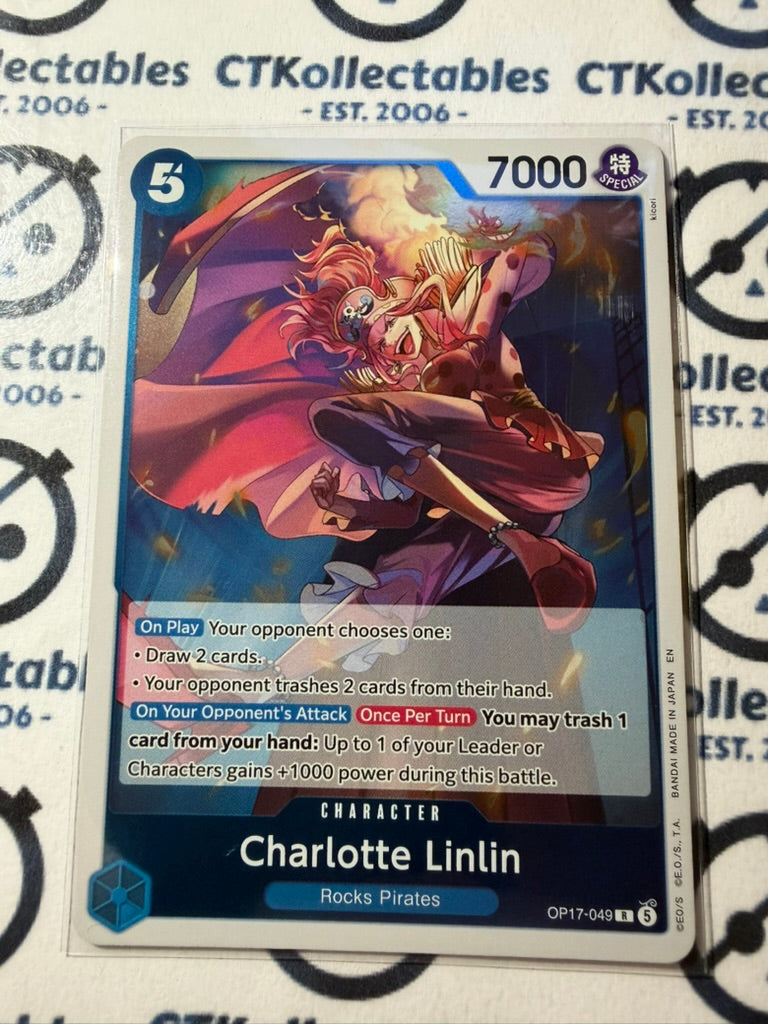 Charlotte Linlin R FOIL OP17-049 One Piece The World's Strongest Warriors ENG