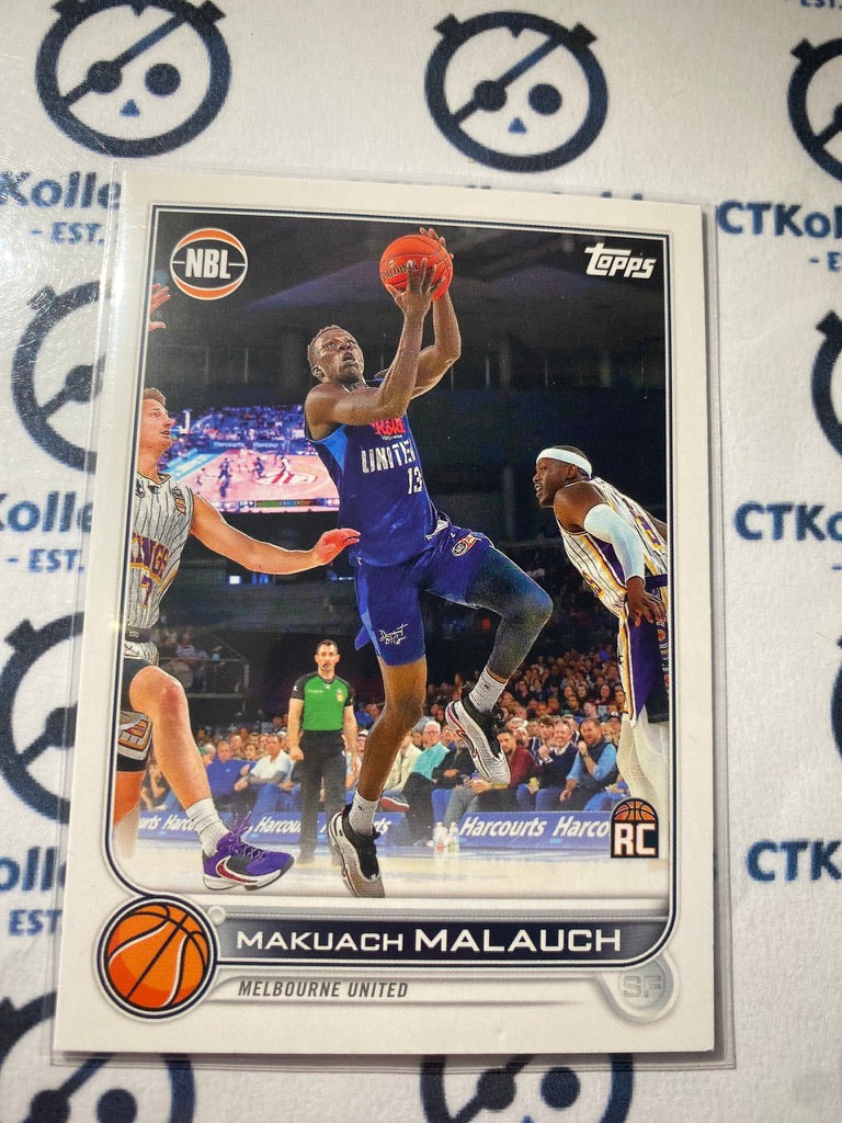 2022-23 Topps NBL Rookie Card - Makuach Malauch #46 RC