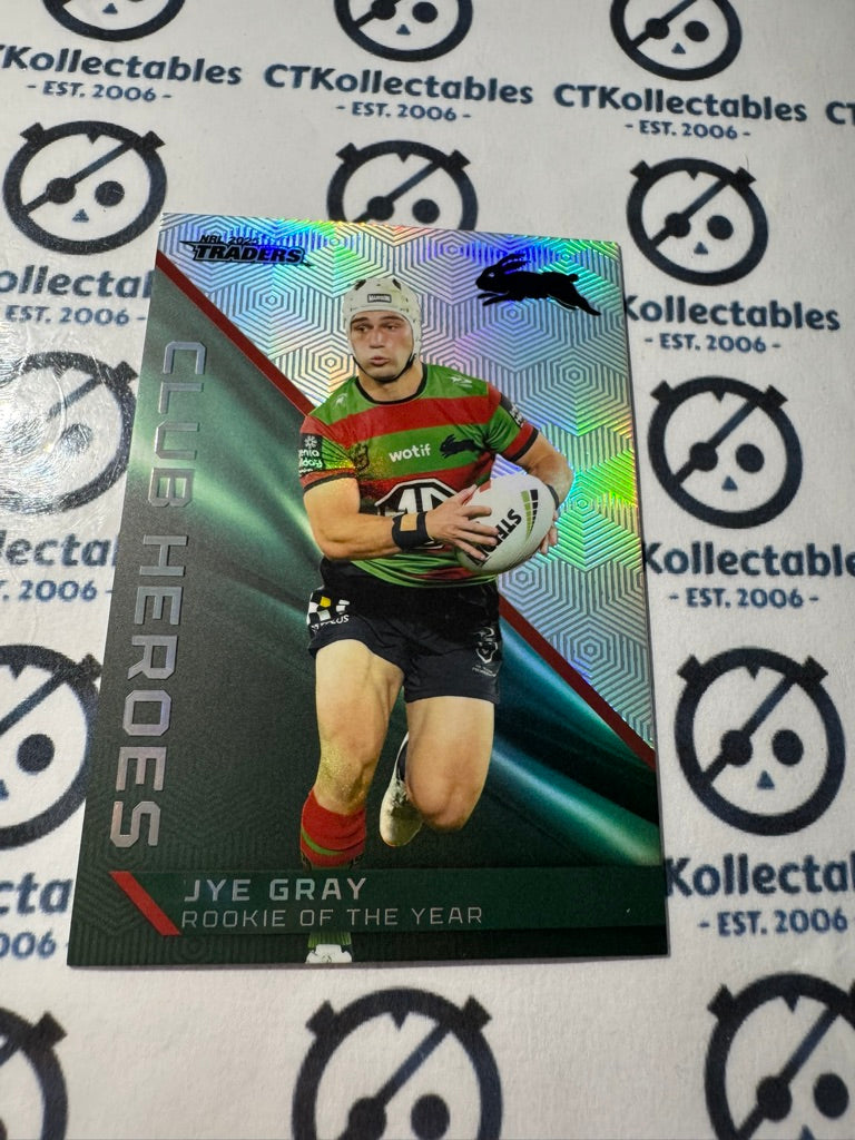 2025 NRL Traders CLUB HEROES CH 33 / 44 RABBITOHS JYE GRAY