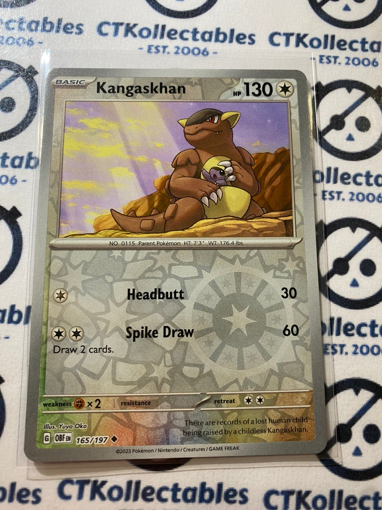 Kangaskhan - Obsidian Flames Reverse Holo - Pokemon