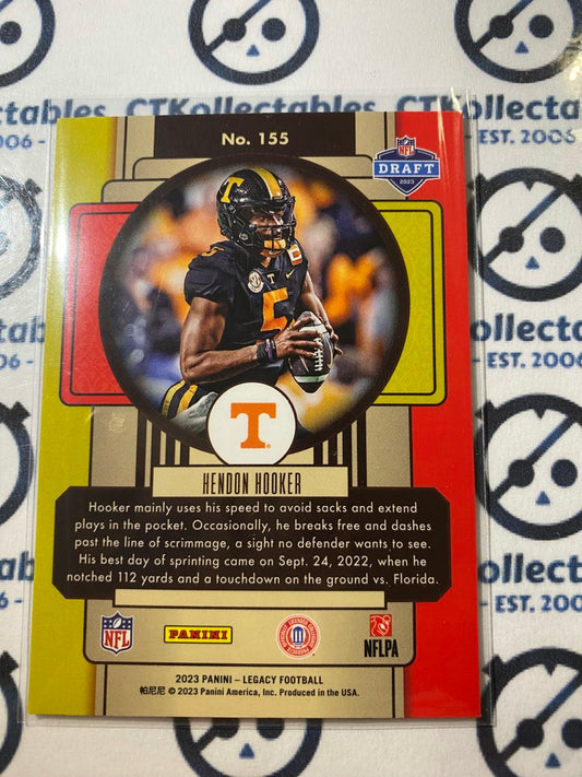 2023 NFL Panini Legacy Hendon Hooker Rookie Premium #155 Lions