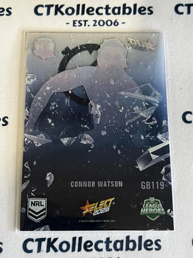 2026 Select NRL League Heroes Game Breakers #GB119 Connor Watson Roosters