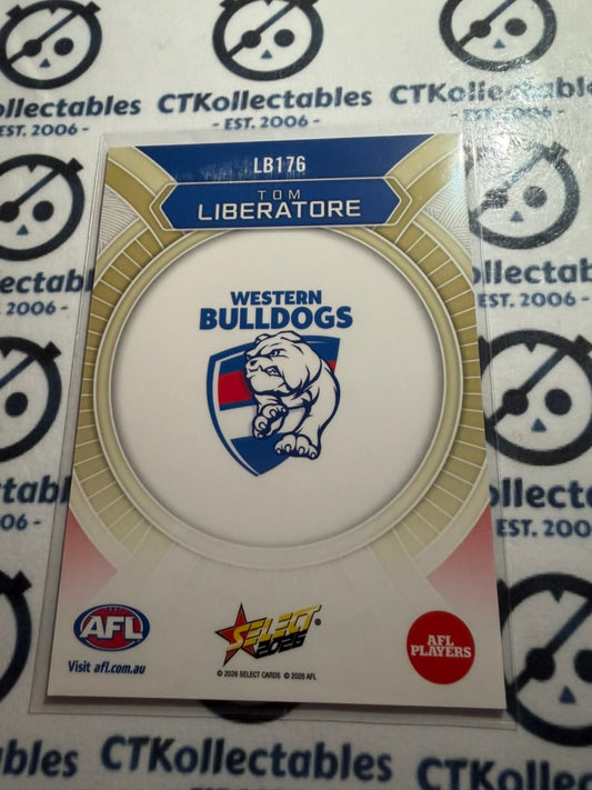 2026 Select AFL Footy Stars Luminous LB176 Tom Liberatore Bulldogs
